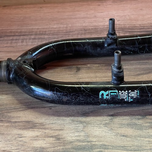 Vintage 90s MTB 1 1/8 Threaded Fork AVR CRMO Taper Gauge Uni Trac 26 Spinner - Picture 7 of 10