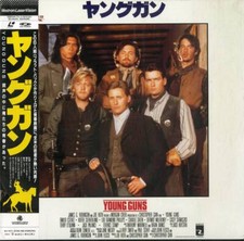 YOUNG GUNS  -  Japanese original  LASER DISC  