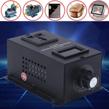 10000W Variable Voltage Regulator Dimmer Motor Speed Controller AC 110V SCR New