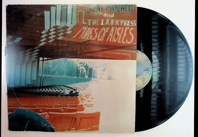 Joni Mitchell & the L.A. Express Miles of Aisles AB-202 Double Vinyl LP 111924WR