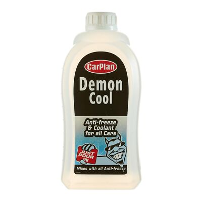 Demon Cool 34 fl Oz 1L - Anti-Freeze & Coolant for All Cars