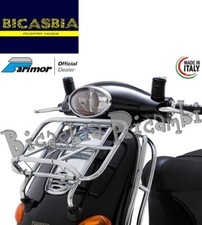 19386 - PORTAPACCHI ANTERIORE CROMATO CUPPINI PER VESPA 50 125 150 ET2 ET4