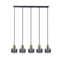 NäVe E27 Pendelleuchte Foro 96X13,5Cm Schwarz 7092722