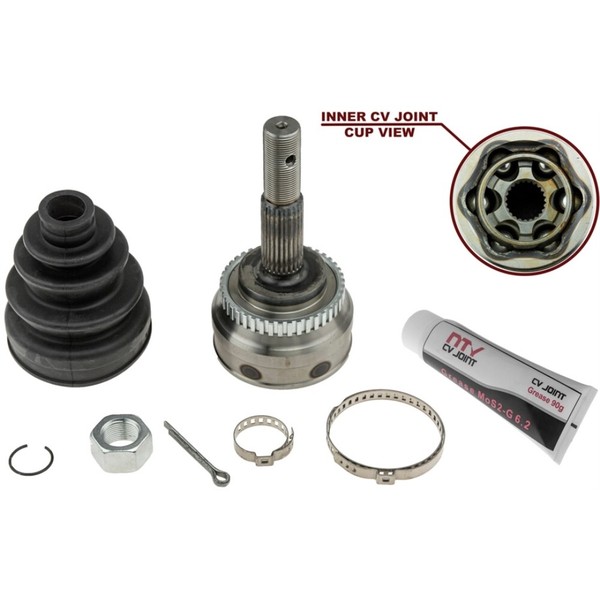 Gelenksatz Antriebswelle Radseitig FüR Nissan 100 Nx B13 1.6 Almera I Hatchback-image