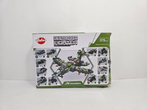 Vatos Destroyer Fighter Building Toy 633017 25in1 Play Styles in Total 576 Pcs - Picture 2 of 4