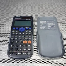 Casio FX-300ESPLUS Scientific Calculator With Cover WORKS