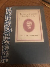 Poems and Lyrics Percy Bysshe Shelley Peter Pauper Press