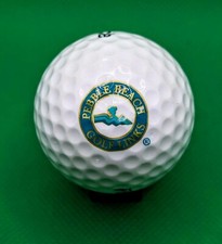 Vintage Pebble Beach Golf Links logo golf ball - Top 100 Course California