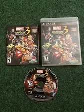 Marvel vs. Capcom 3 Fate of Two Worlds Sony PlayStation 3 PS3 Game Complete CIB