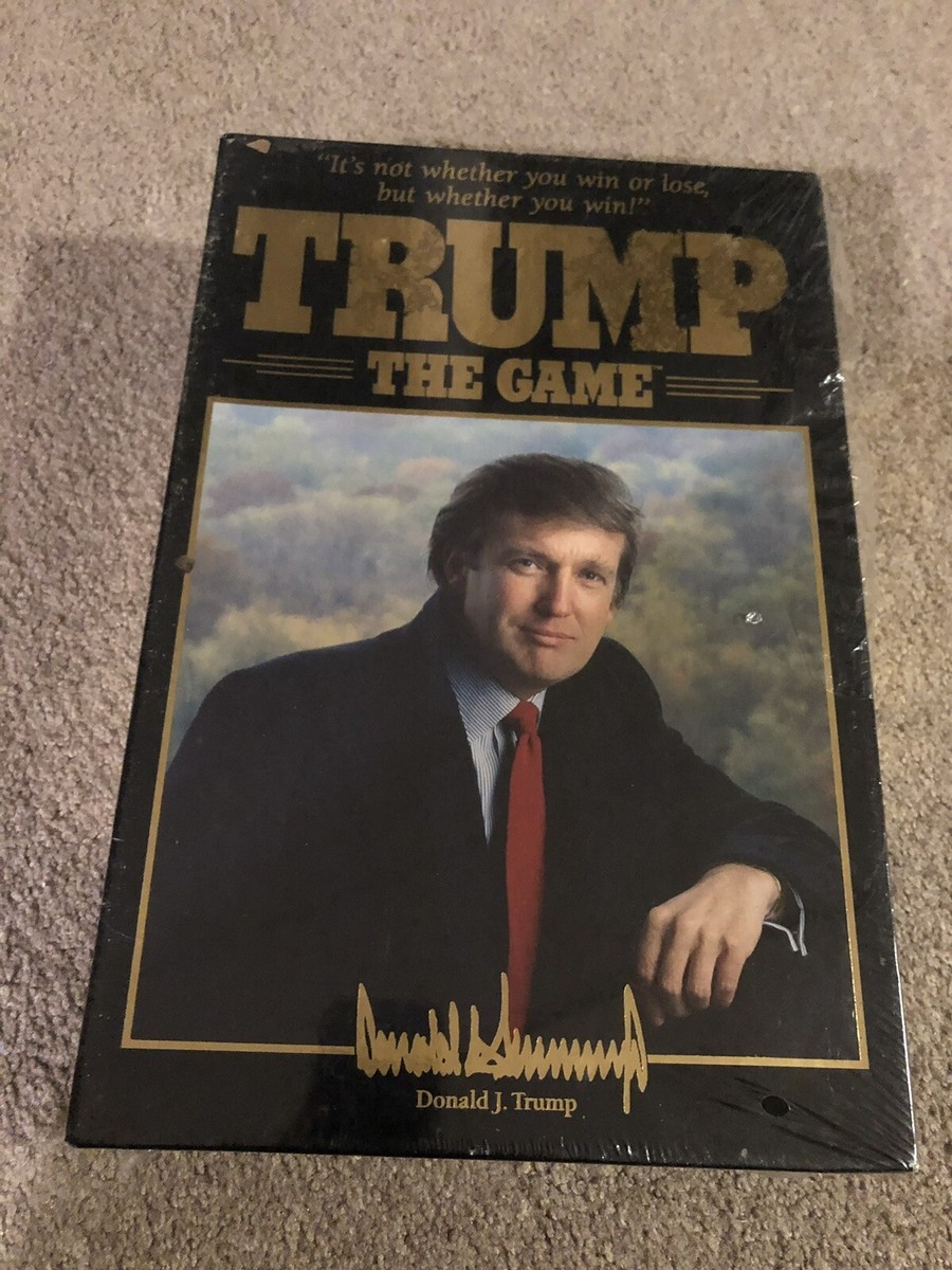 1989 Trump The Game Board Game Donald Trump Game Factory Sealed | eBay