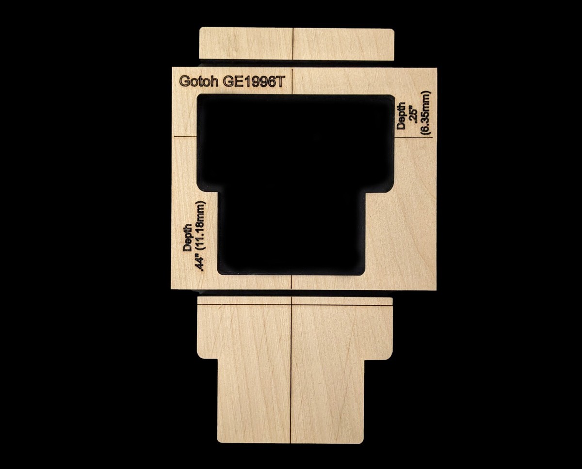 Gotoh GE1996T Guitar Bridge Routing Template (6 or 7 string) | eBay