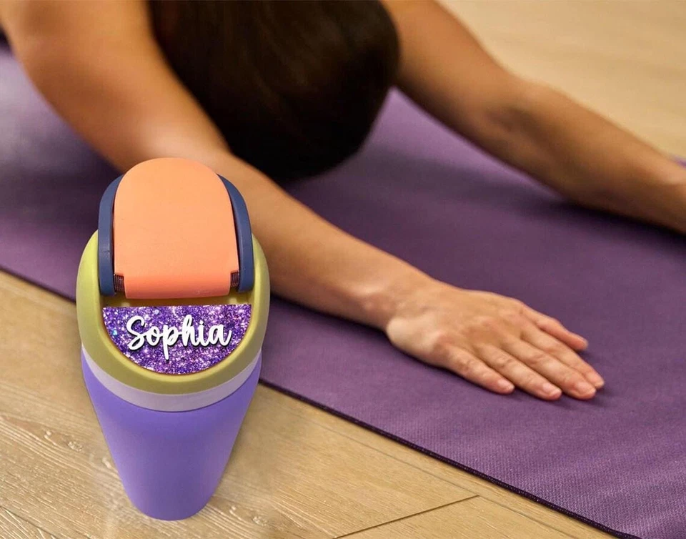 Placa de identificación Owala 24 oz, Owala 16 oz, etiqueta de nombre acrílica personalizada para niños Owala, Owala Foto 2 de 4