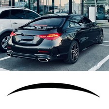 Heckspoiler Heckflügel passend für Mercedes Benz C Klasse W206 Sedan schwarz