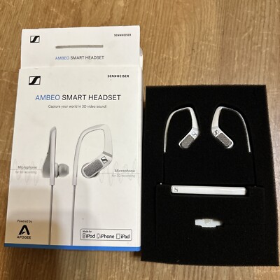 Sennheiser AMBEO In-Ear Smart Headset with 3D Binaural Recording