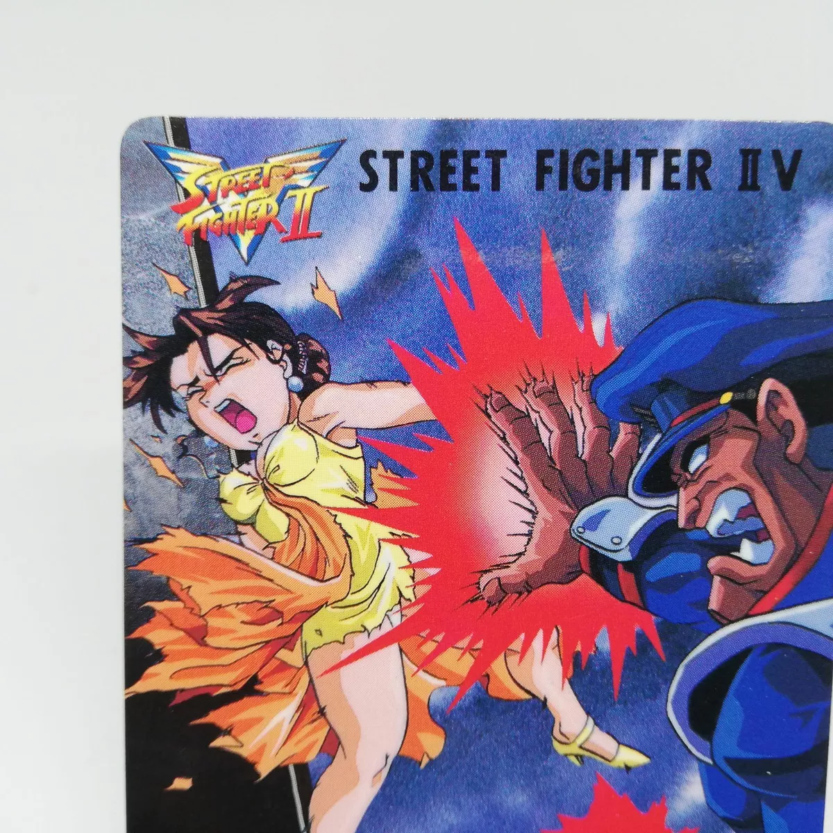 STREET FIGHTER II V CHUN-LI VS VEGA No.34 TCG Card Bandai 1995 Made in  Japan