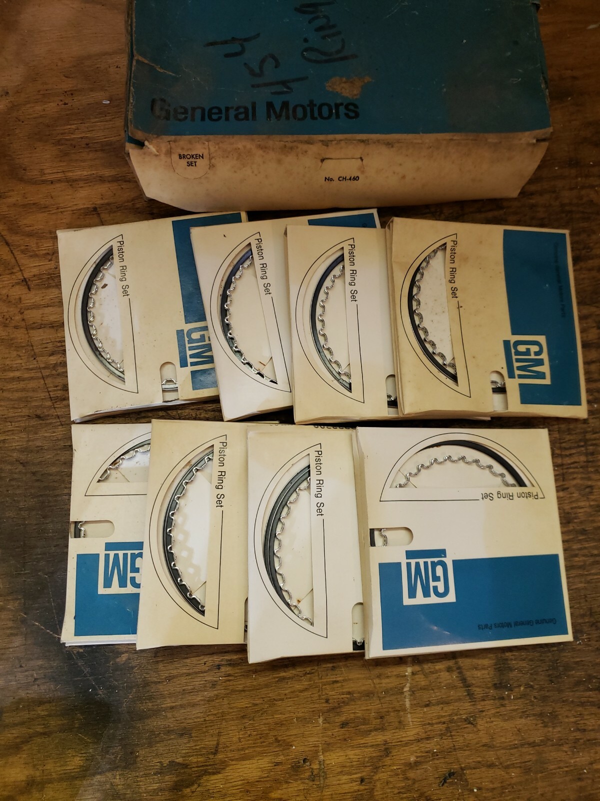 1966-68 NOS GM Chevy Corvette 454 Piston Rings 3888308 | eBay