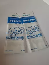 Aquapro Pool Cap Set Of 2 Latex 5005