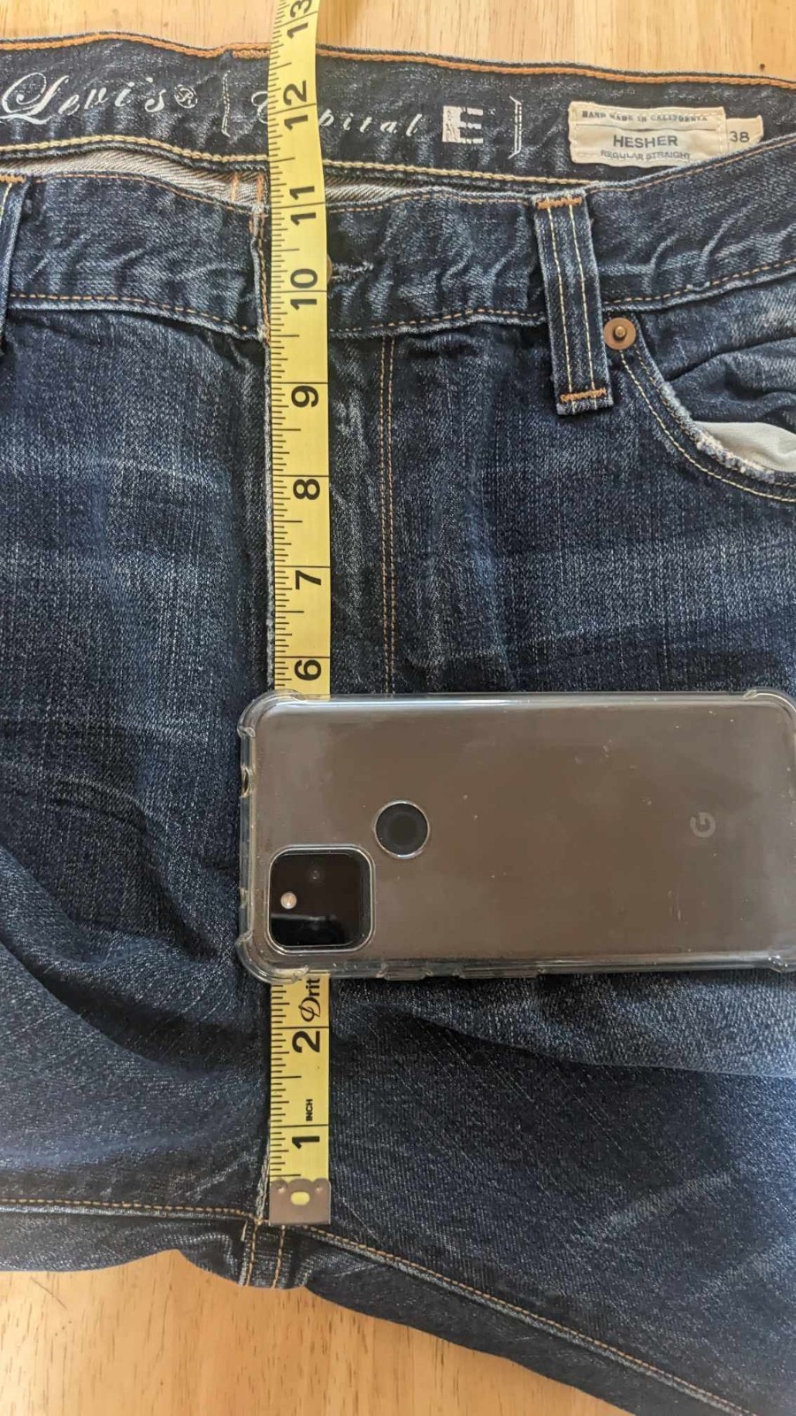 LEVI'S CAPITAL E HESHER REGULAR STRAIGHT 'REPAIRE… - image 11