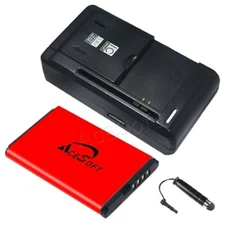 AceSoft 1050mAh Extended Slim Li_ion Battery External Charger for LG Terra VN210