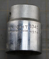 Wright Tools 3/4" Drive 12 point Shallow 1-1/4" Socket S340
