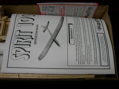 2ea. NIB GREAT PLANES SPIRIT 100 BALSA KIT | eBay