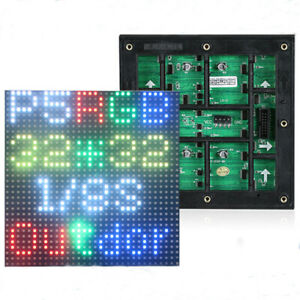 Led Matrix Module P5 Outdoor 160x160mm 32x32 Pixels Smd Rgb Led Panel Screen Ebay