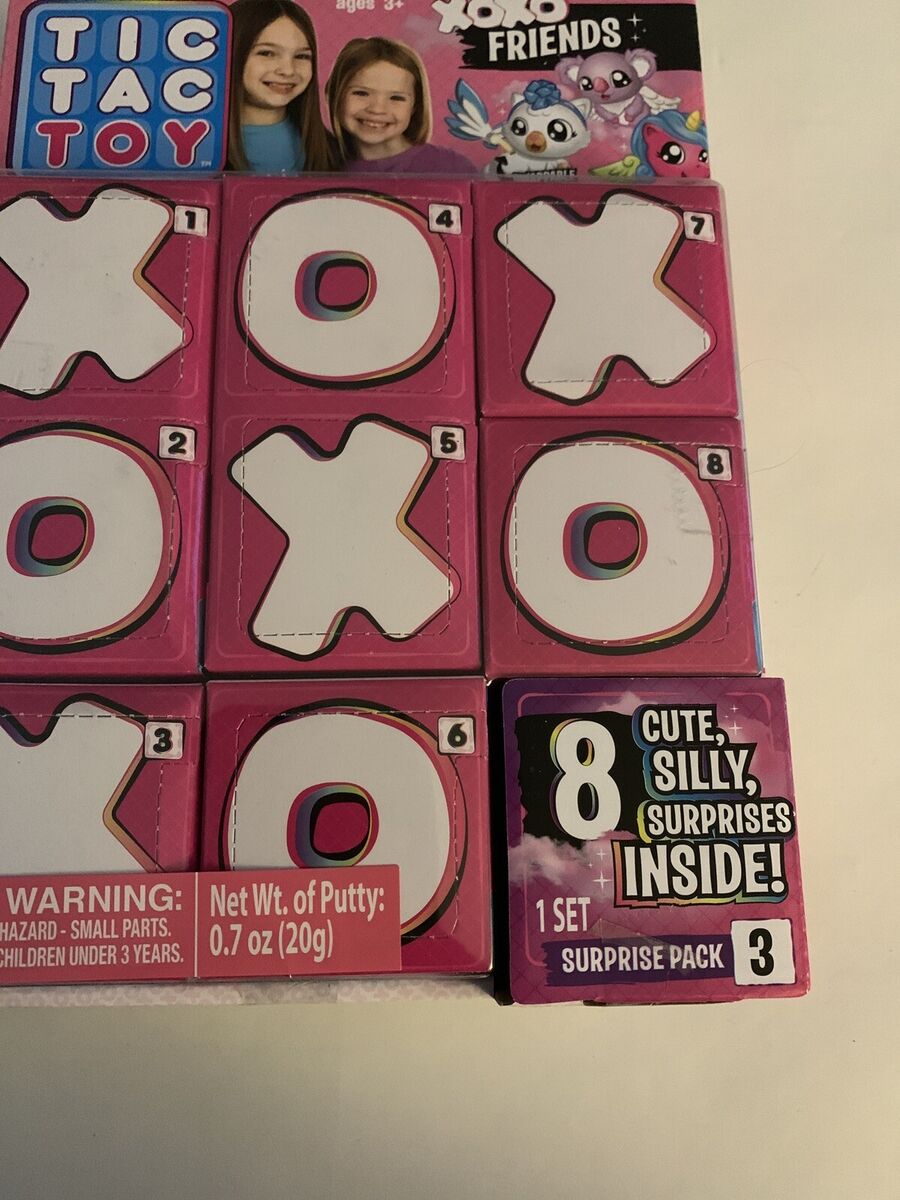 Tic Tac Toy XOXO FRIENDS Multi Pack Surprise, Pack 1 of 12 