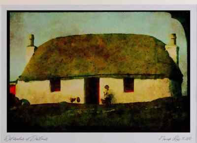 Scotland UK 231043 Loch Boisdale South Vist Ltd Ed A3 Watercolour Print
