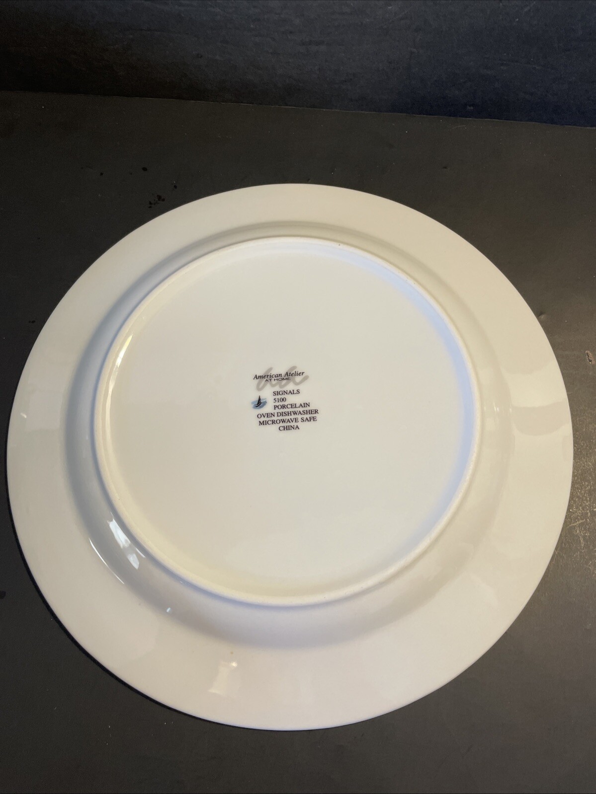 American Atelier At Home Signals Lighthouses 12” Chop Plate/platter VGUC