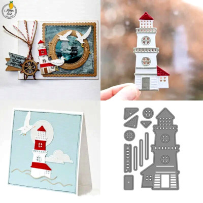Light House Metall Stanzformen Set, Prägen, Scrapbooking. DIY. I 148