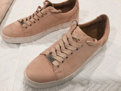 frye suede sneakers