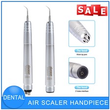 Dental Ultrasonic Air Perio Scaler Handpiece Hygienist 2/4-Holes with 3 Tips po
