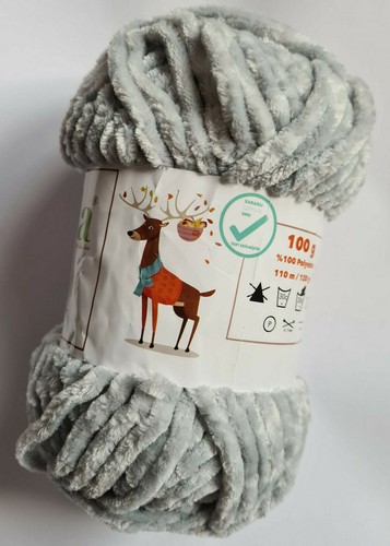 Chenille Wolle 100g Babywolle Chenillegarn Wolle Kuschelwolle Samtwolle - Picture 4 of 36