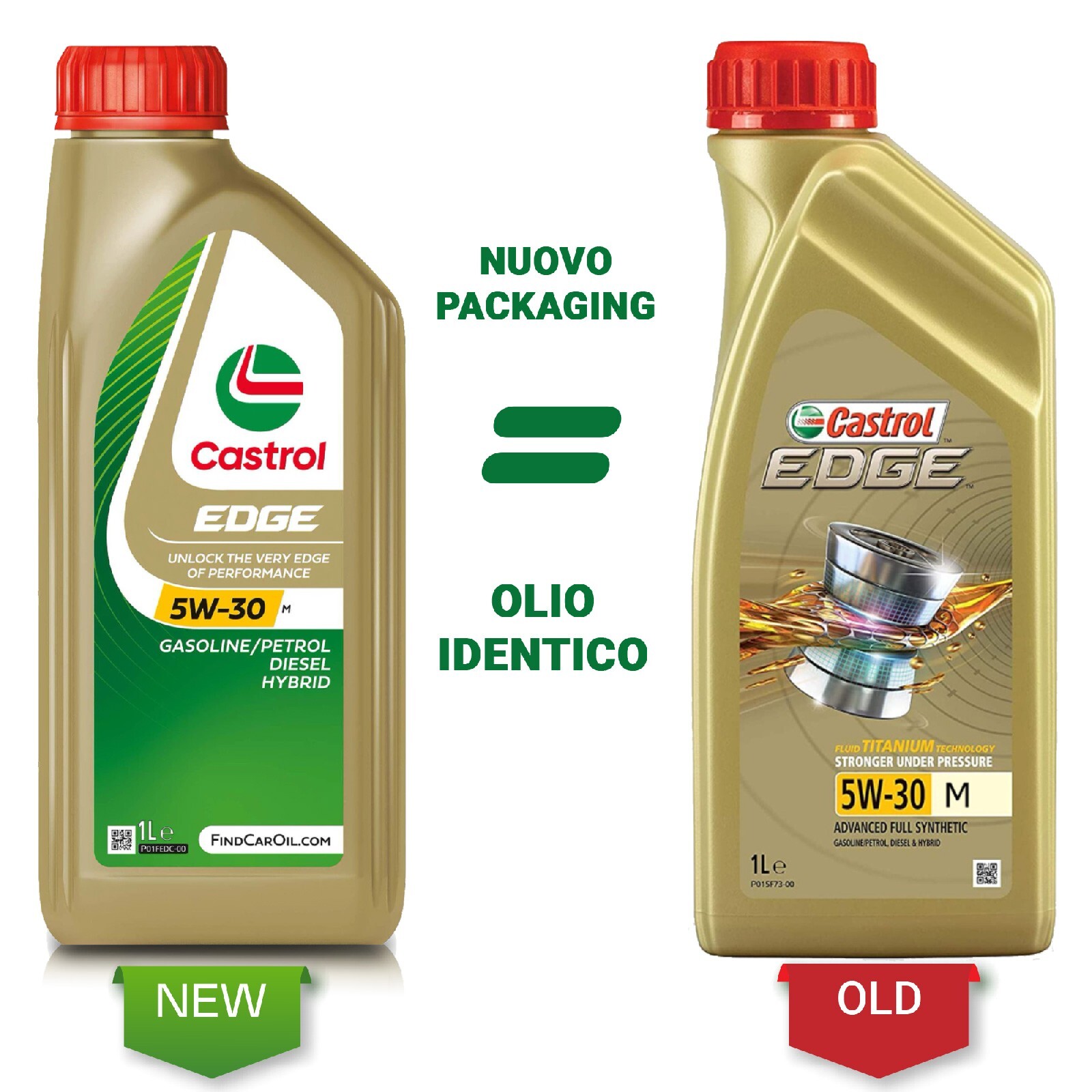 Kit Tagliando Olio Castrol Edge 5w30 6lt 4 Filtri BMW 320D E46 110 Kw - Miniatura 4