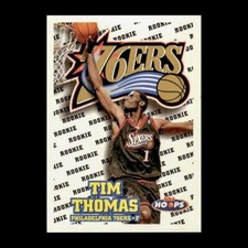 Tim Thomas 1998-99 Hoops Rookie Philadelphia 76ers #171 R331E 18