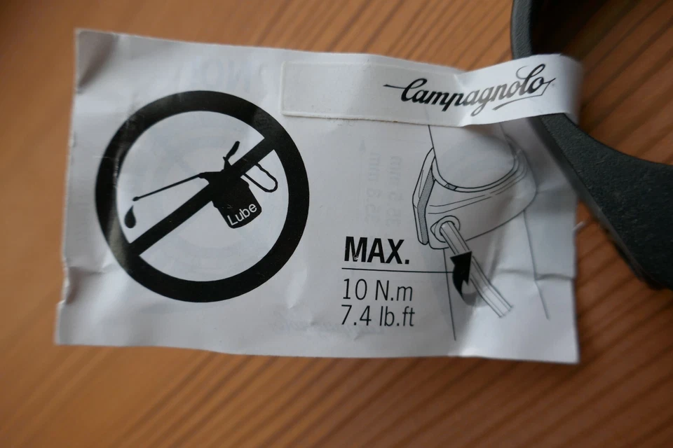 Campagnolo 座杆夹适用于 35.5 毫米至 35.8 毫米座椅管适用于 32.4 毫米碳柱 — 第 4/4 张图片