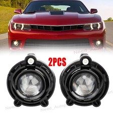 1 Pair Replacement Projector Fog Lights Lamps For Cadillac GMC Impala Camaro USA