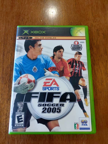 FIFA Soccer 2005 (Microsoft Xbox, 2004) MINT W/MANUAL, MAIL IT TOMORROW!