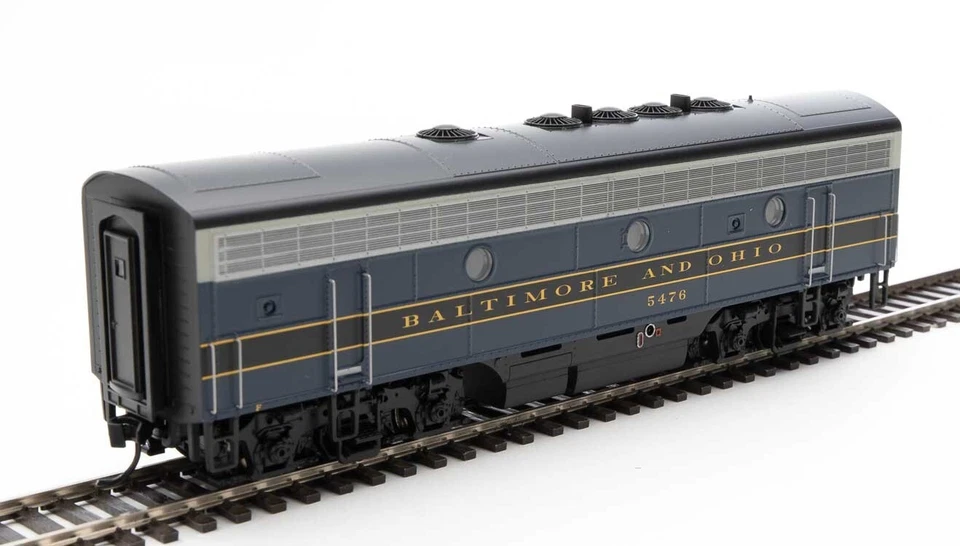 Escala H0 - Walthers Set Locomotoras Diesel EMD F7AB Baltimore & Ohio con Sonido - Imagen 2 de 2