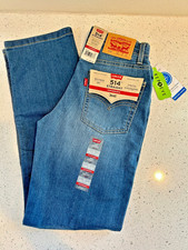 NWT - BOYS Levi's 514 - 14 Reg - 27x29 Straight Leg Performance Regular Fit Jean