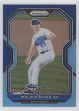 2021 Panini Prizm Tier II Blue & Carolina Blue Prizm Walker Buehler #152 0c2