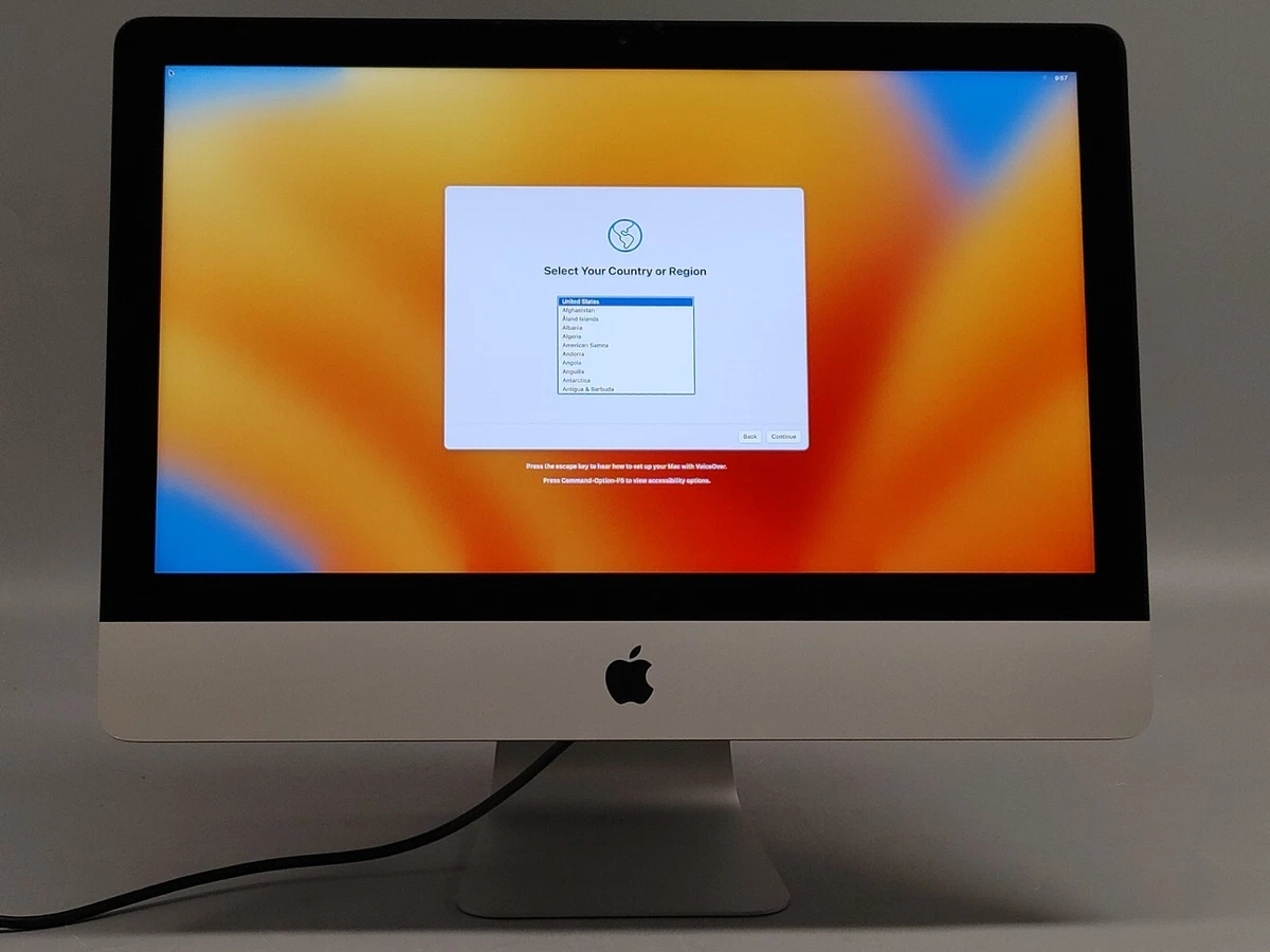 Apple iMac Intel Core i5 7th Gen. 2017 Release Year Apple Desktops