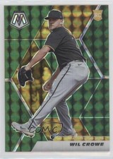 2021 Panini Mosaic Rookie Green Mosaic Prizm Wil Crowe #218 0ed