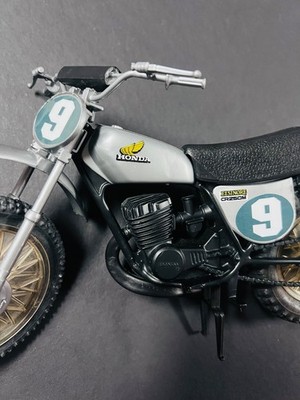 VTG 1974 Mattel Big Jim HONDA ELSINORE MOTORCYCLE Wolf Pack CR250 ENDURO Bike