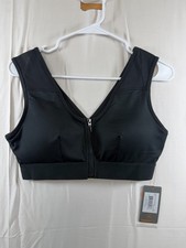 Tommie Copper Ladies' Airknit Shoulder Support Sports Bra - Black SC20