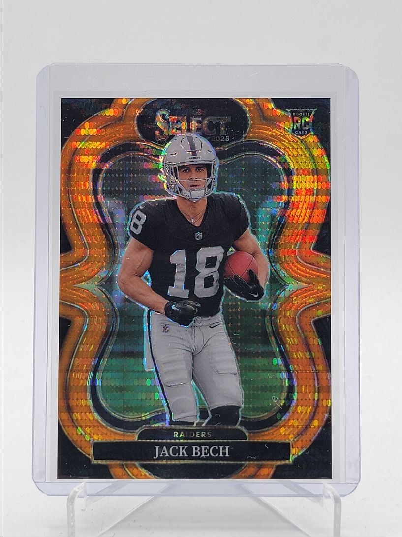 JACK BECH 2025 SELECT SUITE LEVEL ROOKIE NEON ORANGE PULSAR RC 1/7 Q6984
