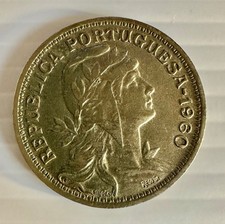 PORTUGAL 50 CENTAVOS 1960 CONDITION SEE PICTURES GREAT CONDITION