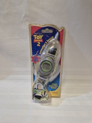 Disney Buzz Light Year Toy Story 2 Uhr von 1999 (versiegelt).
