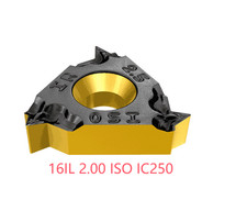 5  PCS  ORIGINAL  INSERTS   16IL 2.00 ISO IC250