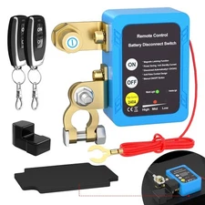 Kill Switch 12V 240A Remote Battery Disconnect Switch Automatic Power Off Switch